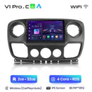 Junsun V1pro 安卓自动收音机，适用于雷诺 Master 日产 NV400 欧宝 Movan 无线 Carplay 4G 汽车多媒体 GPS 2din 汽车收音机