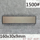 Widened diamond sharpening stone compatible with fixed-angle sharpener for kitchen knives and outdoor tools, portable sharpening