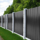 Set of 12 Heavy-Duty Corrugated Steel Panels for Roofing, Walls & Flooring | Fire/Corrosion-Resistant Recyclable Metal Sheets