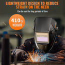 HITBOX Welding Helmet Auto Darkening Welding Mask For TIG MIG ARC Welder Machine Large View True Color DIN9-13 93*43MM Vision