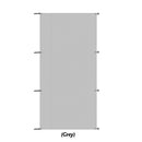 4x1.95M Caravan Privacy Screen Car Side Awning Rooftop Tent Sun Shelter Shade SUV Camping Canopy Outdoor Tents Accessories Kit