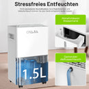 Anion purification dehumidifier home bedroom Silent automatic defrost basement clothes drying LED touch screen deshumidificador