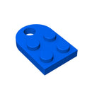 3176 Plate Modified 2 x 3 with Hole Bricks Collections Bulk Modular GBC Toys For Technical MOC Buildings Blocks Compatible