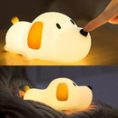 Silicone LED Axolotl  Night Light animallamp Touch Sensor Axolotl Night Lamp Children Kid Bedside Bedroom Decor Birthday Gifts