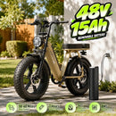 The Trailbreaker | 1500W Fat-Tire Electric Mountain Bike