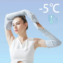 Sun Protection Ice Sleeve Gloves UV Protection Women Summer Driving Cycling Arm Sleeves Adjustable Cuffs Loose