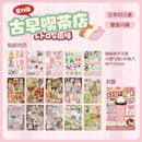 Japanese-Style Cute Sticker Book with Delicious Dessert and Cake Stationery Stickers, Suitable for Birthday and Back-to-School
