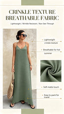 Fashionable Sexy Spicy Solid Color Strapless Backless Long Elegant Dress for Women