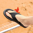 Massage Flip Flops for Men Summer Breathable Beach Shoes Sandals Men Luxury Flip Flops Breathable Men's Slippers