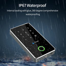 Ip67 Waterproof TTlock Smart Lock Access Control Keypad Metal Reader Outdoor Fingerprint NFC Bluetooth Rfid Passcode Card App