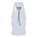 Women Dresses Vintage Medieval Cosplay Costume Ghost Witch Vampire Gothic Dress Halloween Christmas Masquerade Party Dress