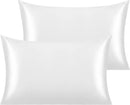 2 Pack Silk Satin Toddler Pillowcases 30X50CM, Super Soft and Silky Cooling Travel PillowCases for Nursery, Kids, Boys Girls