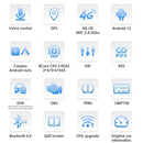 Hizpo 2Din 9英寸 CarPlay Android Auto 丰田雅力士 2005-2012 汽车收音机 导航GPS RDS DSP BT 4G SWC UI7862 主机