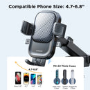 Joyroom车载手机支架吸盘式仪表盘手机座，适用于iPhone、三星、谷歌、华为