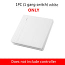 Szaoju Wifi Wireless Remote Switch Tuya Smart Life Home APP + RF 433Mhz Relay Timer Module Wall Lamp Switch AC110V- 220V
