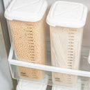 WBBOOMING Plastic Sealed Cans Kitchen Storage Box Transparent Food Canister Keep Fresh New Clear Container In Different Capacity