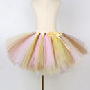 Baby Girls Brown Pink Giraffe Tutu Skirt for Kids Jungle Animal Christmas Dress Up Costumes Children Halloween Birthday Outfits