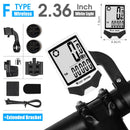 WEST BIKING Wireless Bicycle Computer Backlight Waterproof Cycling Speedometer Mechanical Magnet Speed Sensor Bike Odometer