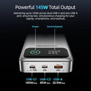MOVESPEED M25Pro 140W Power Bank 25000mAh PD3.1 Fast Charge Portable External Battery 100W Powerbank for MacBook Notebook Laptop