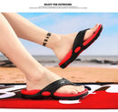 Massage Flip Flops for Men Summer Breathable Beach Shoes Sandals Men Luxury Flip Flops Breathable Men's Slippers