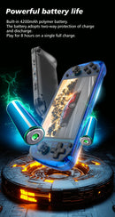 R50S Retro Handheld Console Classic Game 5.1 inch HD IPS Screen Portable Video Player Built-in WIFI 4200mAh Boy Best Gift