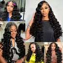 Loose Deep Wave  Unprocessed Virgin Raw Human Hair Bundles Hair Extensions Brazilian 3 4 Bundle Deals Wholeasle 38 40 Inch Loose Deep Wave Human Hair Bundles Jerry Curly Weave Raw Virgin Raw Human Hair Bundles Hair Extensions