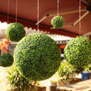 8 Size Artificial Plant Topiary Ball Faux Boxwood Decorative Balls for Backyard Balcony Garden Wedding and Home Decor