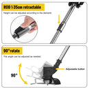 Conentool 24V 无绳割草机 - 带 2 节 2000mAh 电池和 15 个刀片的草坪修剪机、割灌机