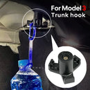 For Tesla Model 3 2022 Trunk Hook Grocery Bag Hook Car Pendant Accessories Luggage Compartment Glove Bag Hook 2022 2021