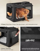 FEANDREA Animal transport bag up to 50.00 kg to 50.02 kg XXL Oxford fabric mesh fabric