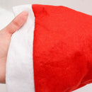 Adults Kids Christmas Hats Non-woven Fabric Santa Claus Xmas Beanies Cap Merry Christmas New Year Party Festival Decoration Gift