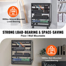SucceBuy Open Frame Server Rack 12U/15U/20U Floor Standing or Wall Mounted with Adjustable Depth for Microdata Center Office Use