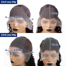 Straight Human Hair Wigs 13x6 Lace Frontal Wig 180% 13x4 Transparent Lace Front Wigs 4x4 Human Hair Lace Closure Wigs For Women