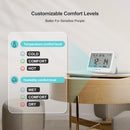 INKBIRD ITH-21-B Bluetooth Smart Thermo-Hygrometer 6-in-1 Indoor Temperature Humidity Monitor with APP Control for Home Office