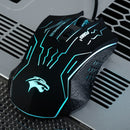 3200DPI Silent Click USB Wired Gaming Mouse Gamer Ergonomics 6Buttons Opitical Computer Mouse For PC Mac Laptop Game LOL Dota 2