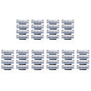 8-48pcs Stainless Steel Shaver Cutting Head 3 Layer Safety Razor for Gillette Mach 3 Replacement Refills Manual Razor Blades Gif