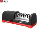 Taidea TG2102 Professional Electric Knife Sharpener 4-Stage Diamond Grinder Resin Polishing 18W 2800RPM EU Patent Heavy Duty 1480g Stable Tool Kitchen Chef Slicing Cleaver Knife Razor Sharp Edge 20 Degree Angle Guide Non-Scra