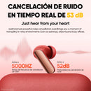 Realme Buds Air 7 Pro with Ai, Bluetooth Headphones 53 Db, 48 Hours of Autonomy, Hi-Res and Lhdc 5.0, Compatible with Realme 16 Pro and Realme Gt 8 Pro
