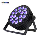 SHEHDS LED 扁平帕灯18x12W RGBW/18x18W RGBWA+UV 铝制扁平帕灯DJ灯迪斯科圣诞灯观众灯