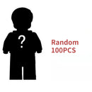 50PCS Mini Dolls Blocks Toys Fit Model Building Construction Toys DIY Assembling Anime Characters for Kids Boys Collect Funs