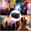 Datewink 4PCS Flat Par Lights With Bag 36LEDs RGB Stage Lighting Effect DMX512 For DJ Disco Karaoke Wedding Party Club Christmas