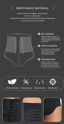Shaper Shapewear Control Pants for Men Fitness Waist Trainer Corset Body Shaper Padded Panties Slimmer Thigh Breathable Slimmer
