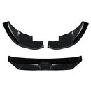 适用宝马 F97 X3M F98 X4M 2022 2023 2024 前保险杠扰流板唇/裙边 碳纤维纹/亮黑车身下部保护分流器套件