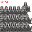 Classic Medieval Movie Elves Dwarf Warrior Iron Foot Dane leader of the Dwarfs Building Blocks LOTR Figures Toys For Children
