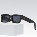 2024 New Retro Men Square Sunglasses For Women Vintage Luxury Rivet Designer Sun Glasses Fashion Arrow Shades UV400 Eyeglasses