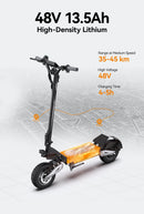 The Urban Falcon | 900W Dual-Disc Electric Commuter Scooter