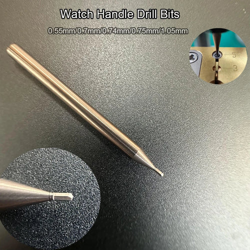 钟表匠专用钻头维修手表把头工具，钨钢钻头车床，迷你台钻专用钻头