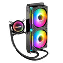 TEUCER NA-240 ARGB CPU水冷散热器 LGA 2011 1700 1200 AM4 AM5 240mm水冷排 配备JM-1无线风扇