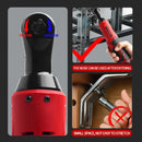 LYUWO 12V Cordless Right Angle Electric Wrench 45NM 3/8 Inch Ratchet Wrench Disassembly Nut Car Maintenance Tool With 4 Sockets