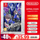 ASTRAL CHAIN 异界锁链 任天堂 Switch 游戏特惠 100% 官方原版实体游戏卡 动作类 1 名玩家 适用于 Switch OLED Lite